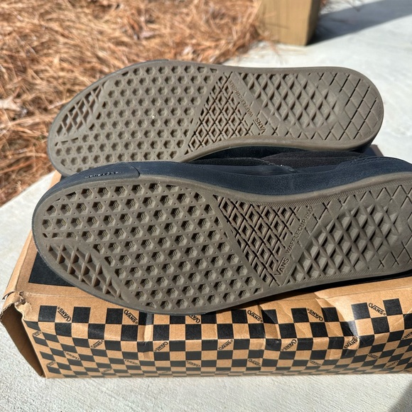 Vans Black Athletic Slip-On Shoes - Picture 4 of 5